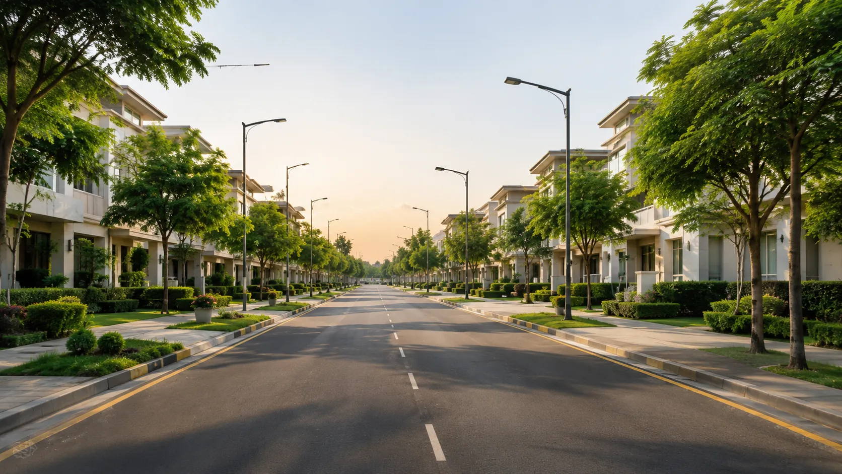 Neat and green streets
