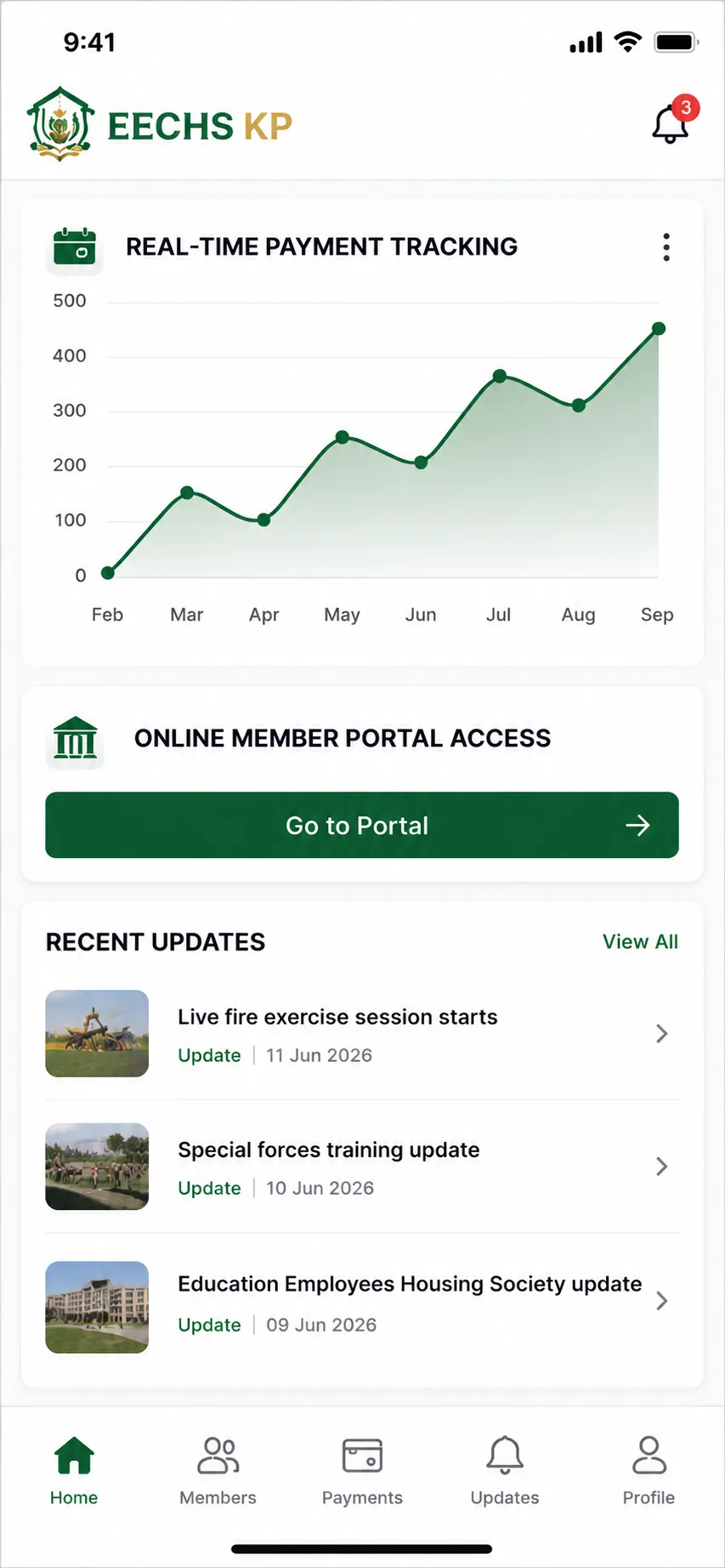 EECHS mobile digital platform